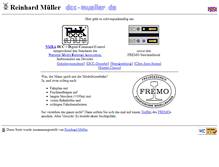 Tablet Screenshot of dcc-mueller.de